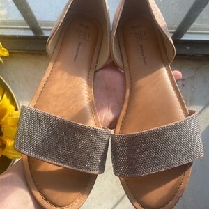 Time and Tru Women's Glittering Sandals